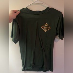 obey graphic tee